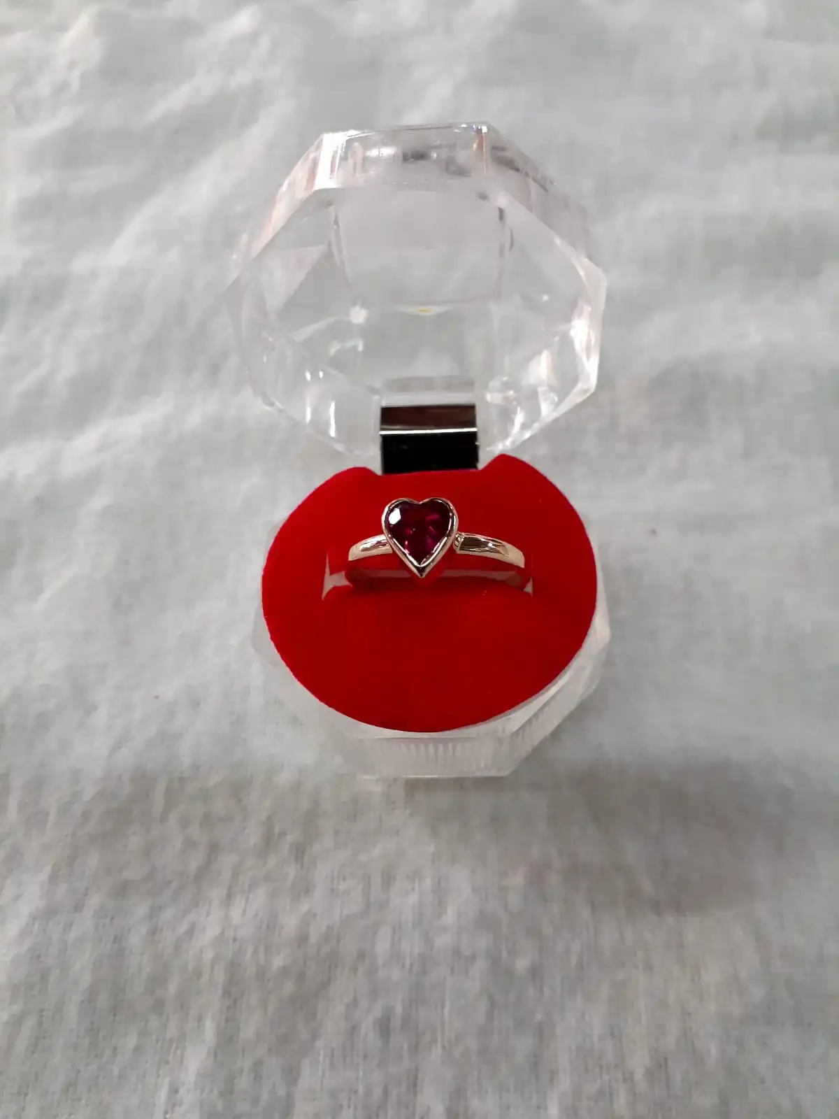 Anillo corazón oro - Joyería La Filigrana Trujillo