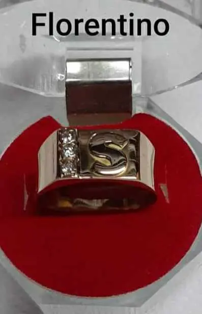Anillo letra S - Joyería La Filigrana Trujillo