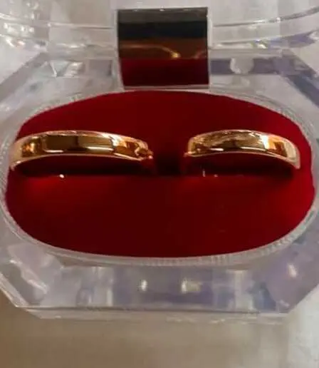 Aros de matrimonio en oro - Joyería La Filigrana Trujillo