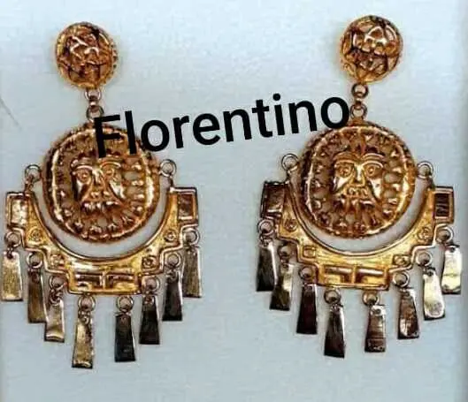 Aretes incaicos - Joyería La Filigrana Trujillo