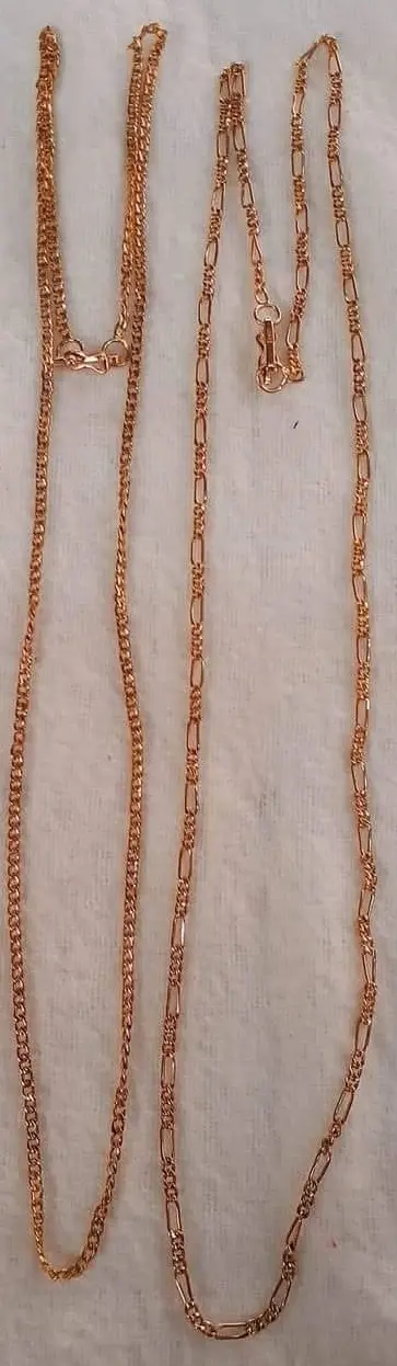 Cadenas de oro 18 klts - Joyería La Filigrana Trujillo