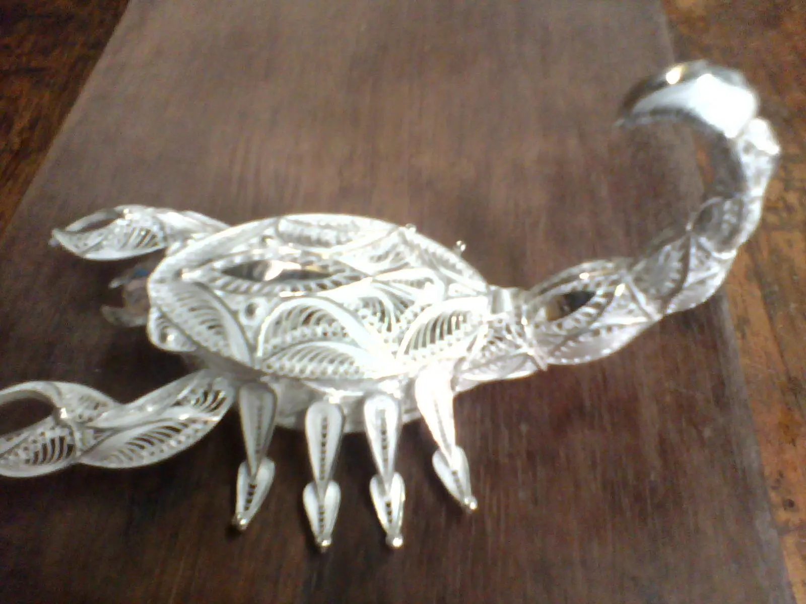 Escorpión filigrana - Joyería La Filigrana Trujillo